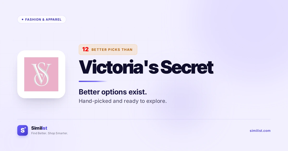 Best alternatives to Victoria's Secret — Fashion & Apparel | Similist