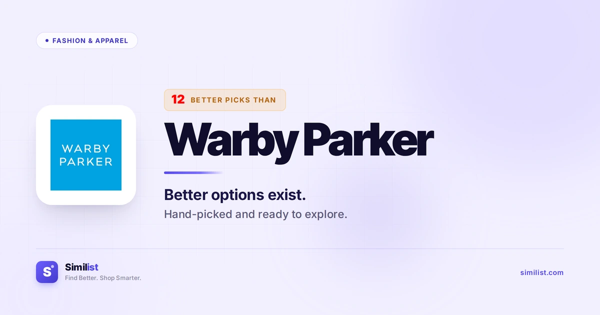 Best alternatives to Warby Parker — Fashion & Apparel | Similist