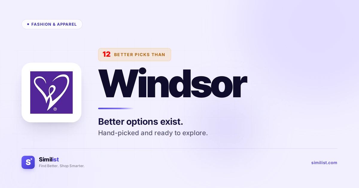 Best alternatives to Windsor — Fashion & Apparel | Similist