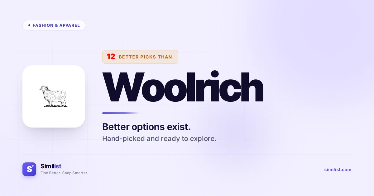 Best alternatives to Woolrich — Fashion & Apparel | Similist