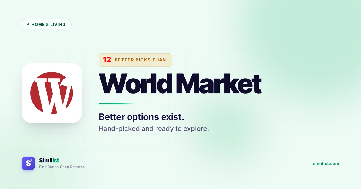 Best alternatives to World Market — Home & Living | Similist