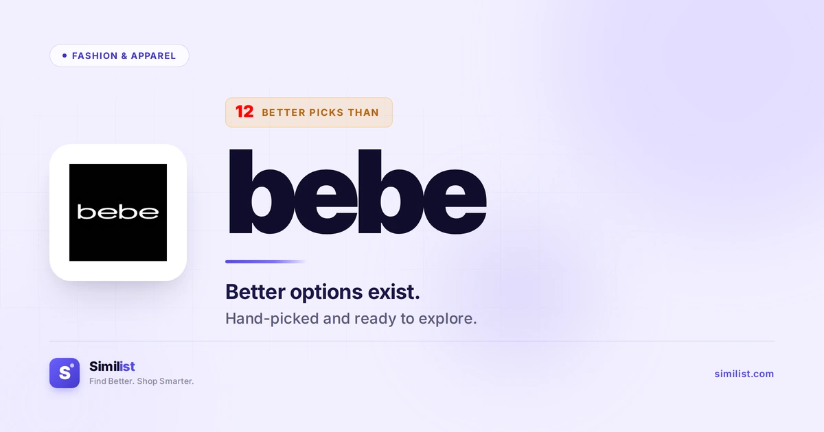 Best alternatives to bebe — Fashion & Apparel | Similist