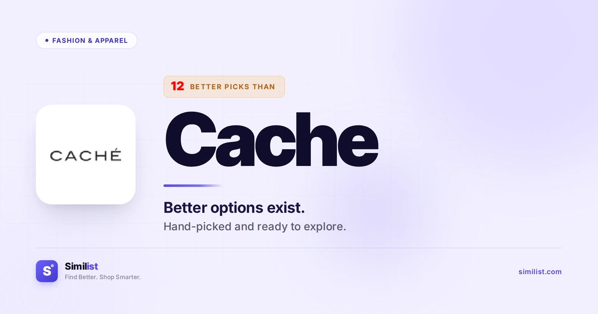 Best alternatives to Cache — Fashion & Apparel | Similist