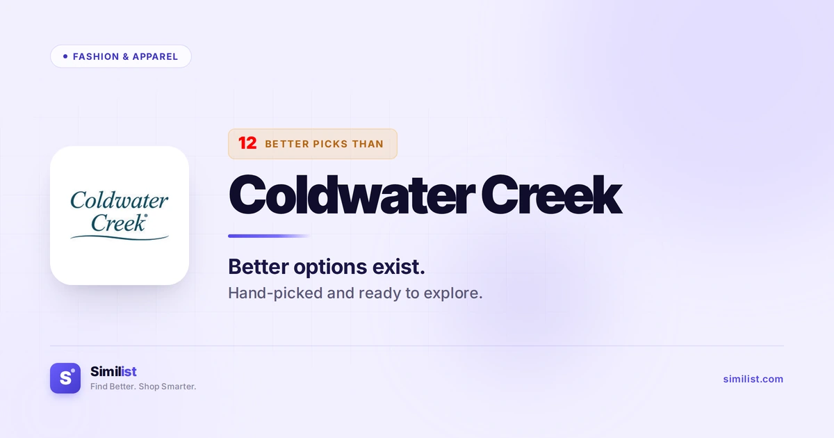 Best alternatives to Coldwater Creek — Fashion & Apparel | Similist
