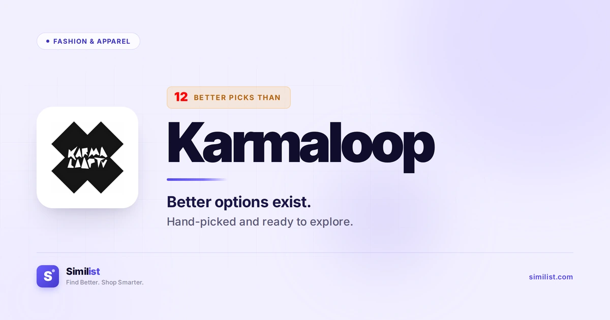 Best alternatives to Karmaloop — Fashion & Apparel | Similist