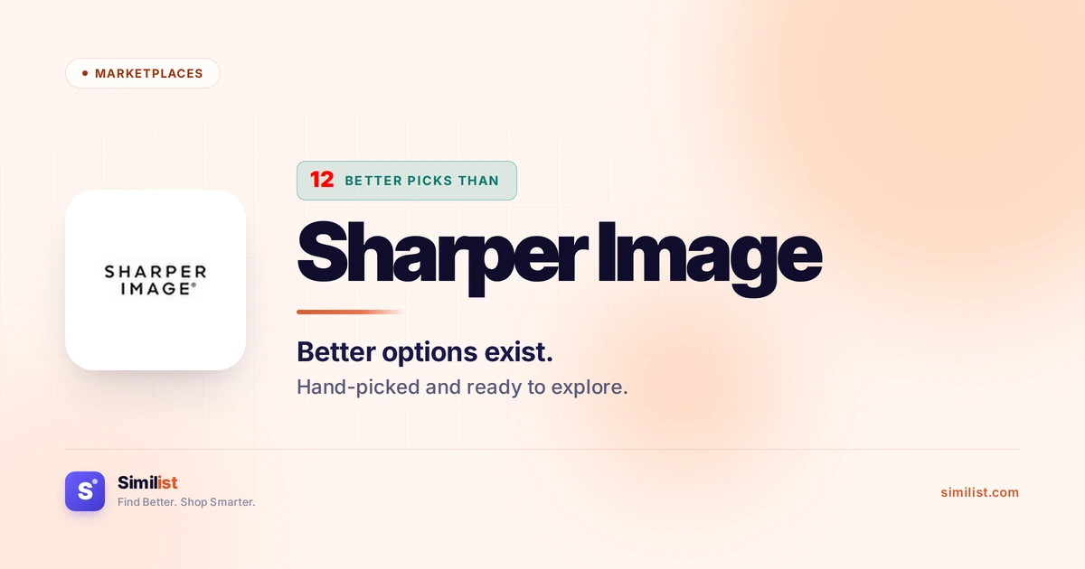 Best alternatives to Sharper Image — Marketplaces | Similist