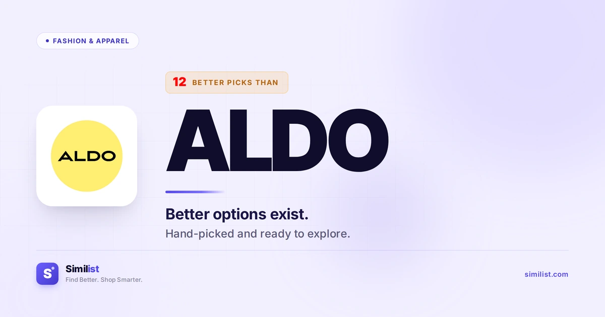 Best alternatives to ALDO — Fashion & Apparel | Similist