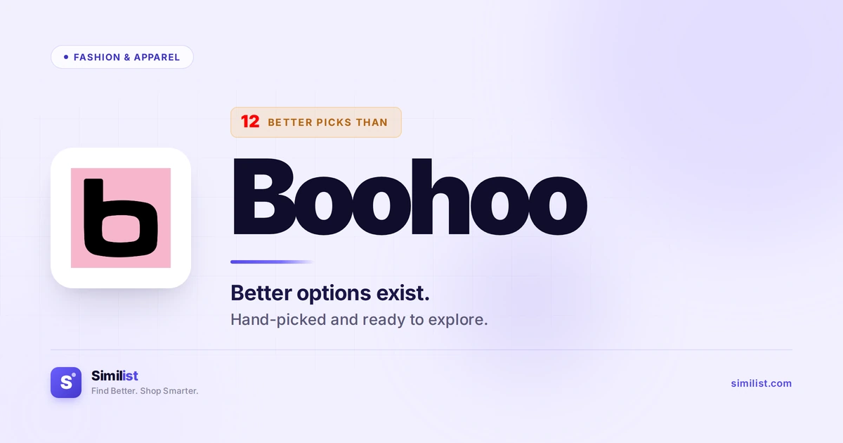 Best alternatives to Boohoo — Fashion & Apparel | Similist