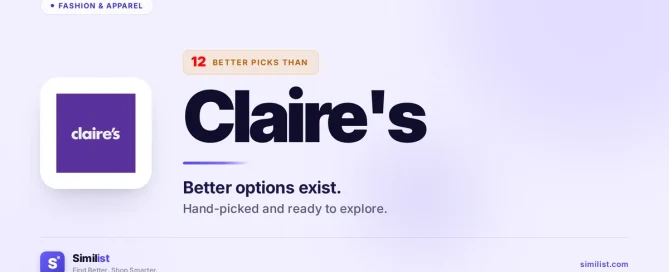 Best alternatives to Claire's — Fashion & Apparel | Similist