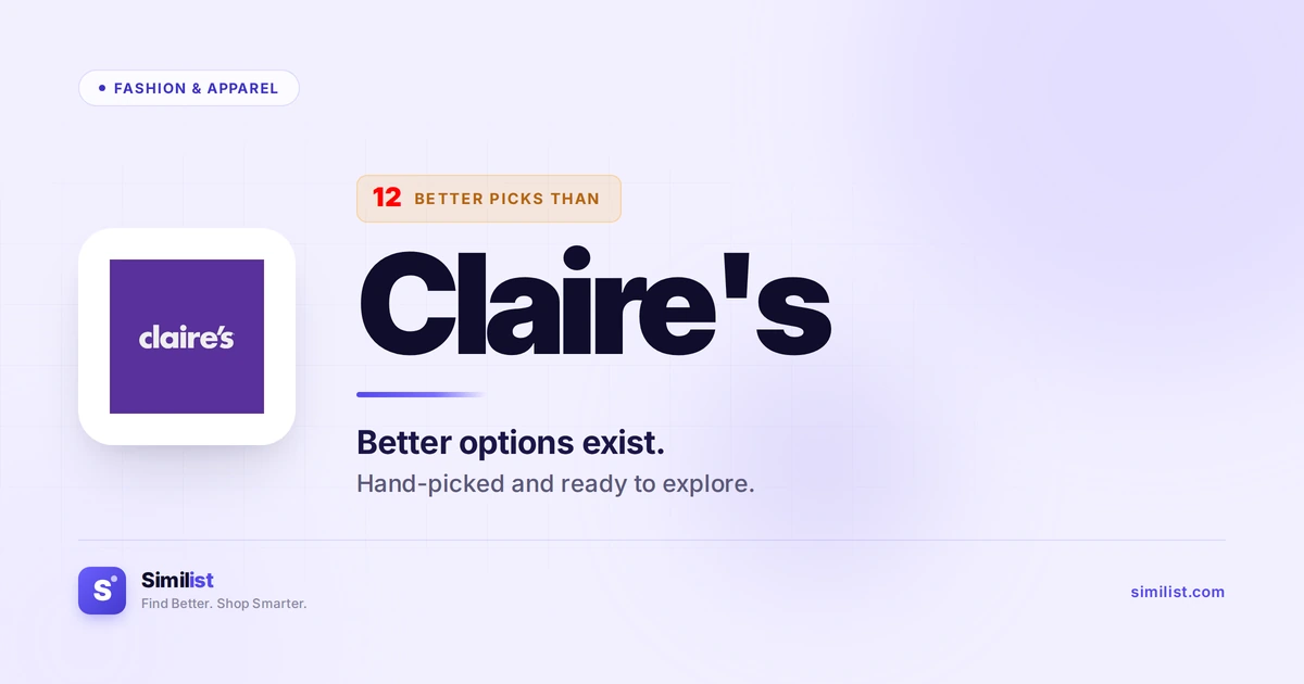 Best alternatives to Claire's — Fashion & Apparel | Similist