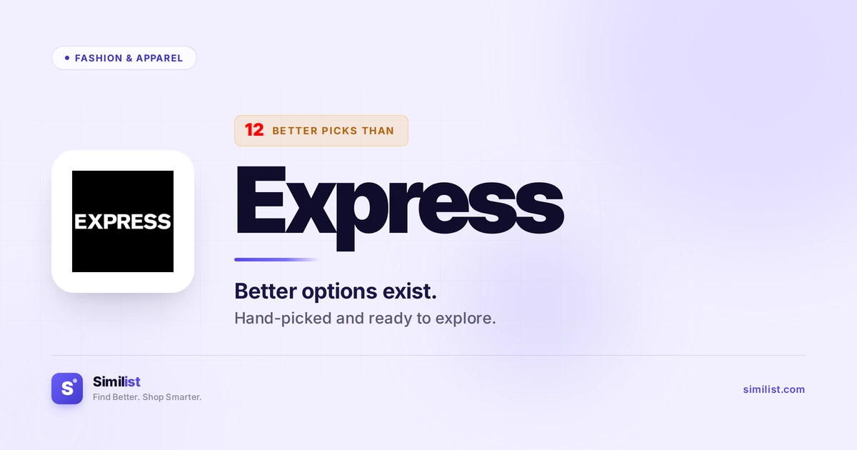 Best alternatives to Express — Fashion & Apparel | Similist