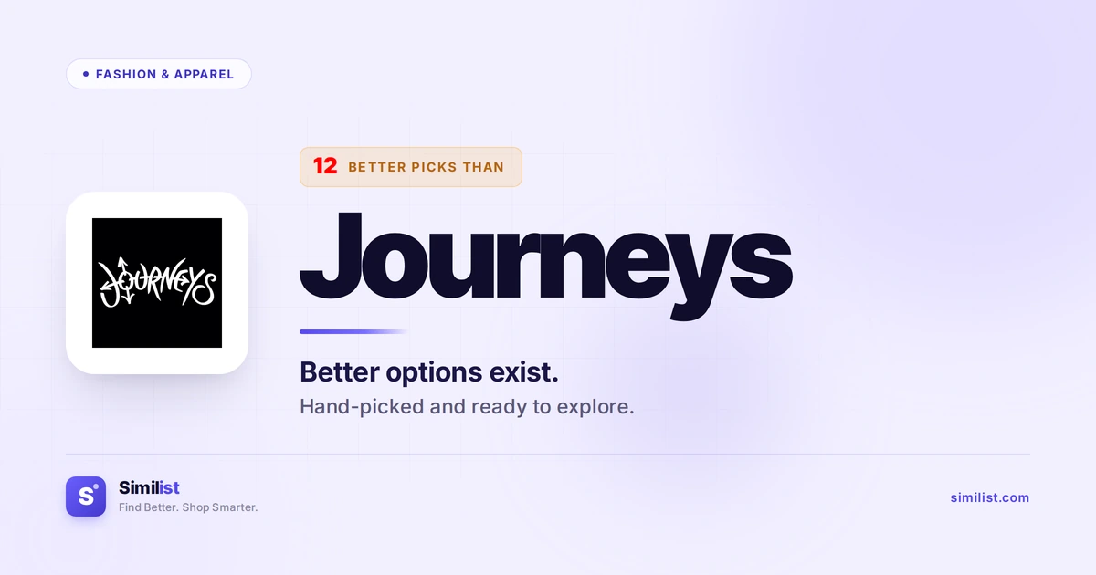 Best alternatives to Journeys — Fashion & Apparel | Similist