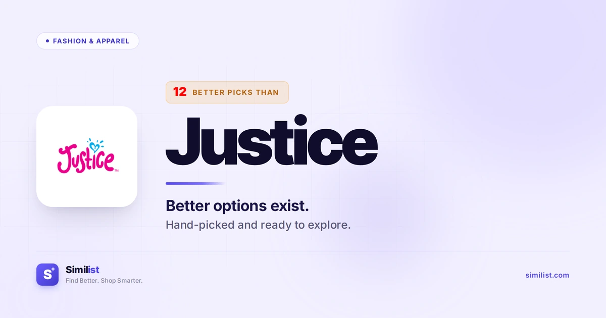 Best alternatives to Justice — Fashion & Apparel | Similist