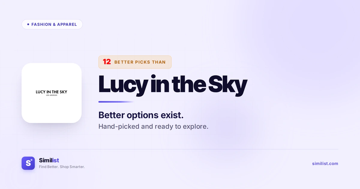 Best alternatives to Lucy in the Sky — Fashion & Apparel | Similist