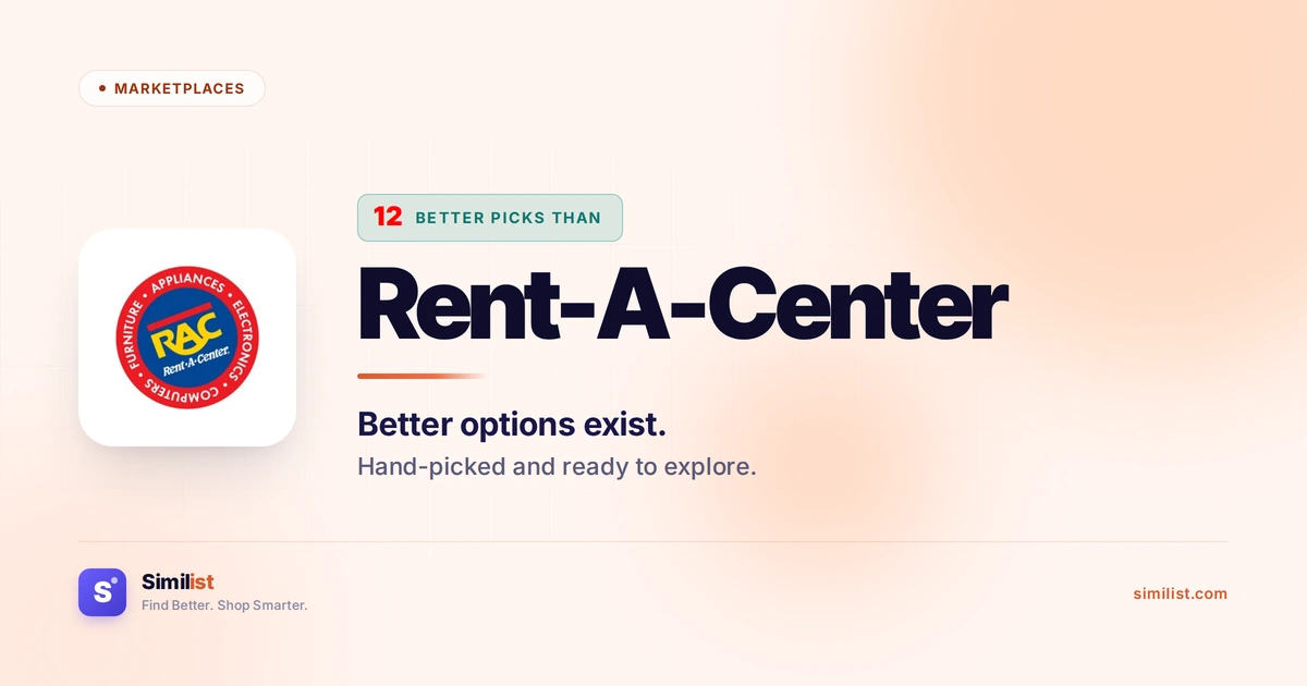 Best alternatives to Rent-A-Center — Marketplaces | Similist