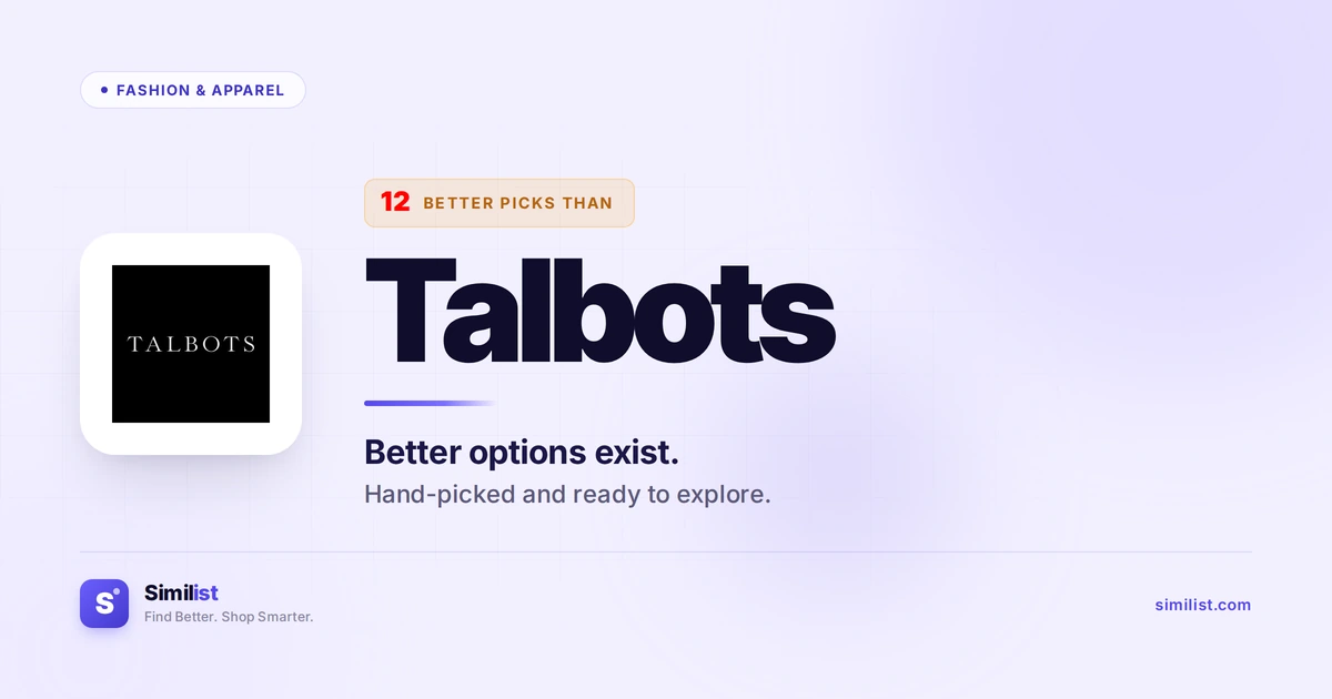Best alternatives to Talbots — Fashion & Apparel | Similist