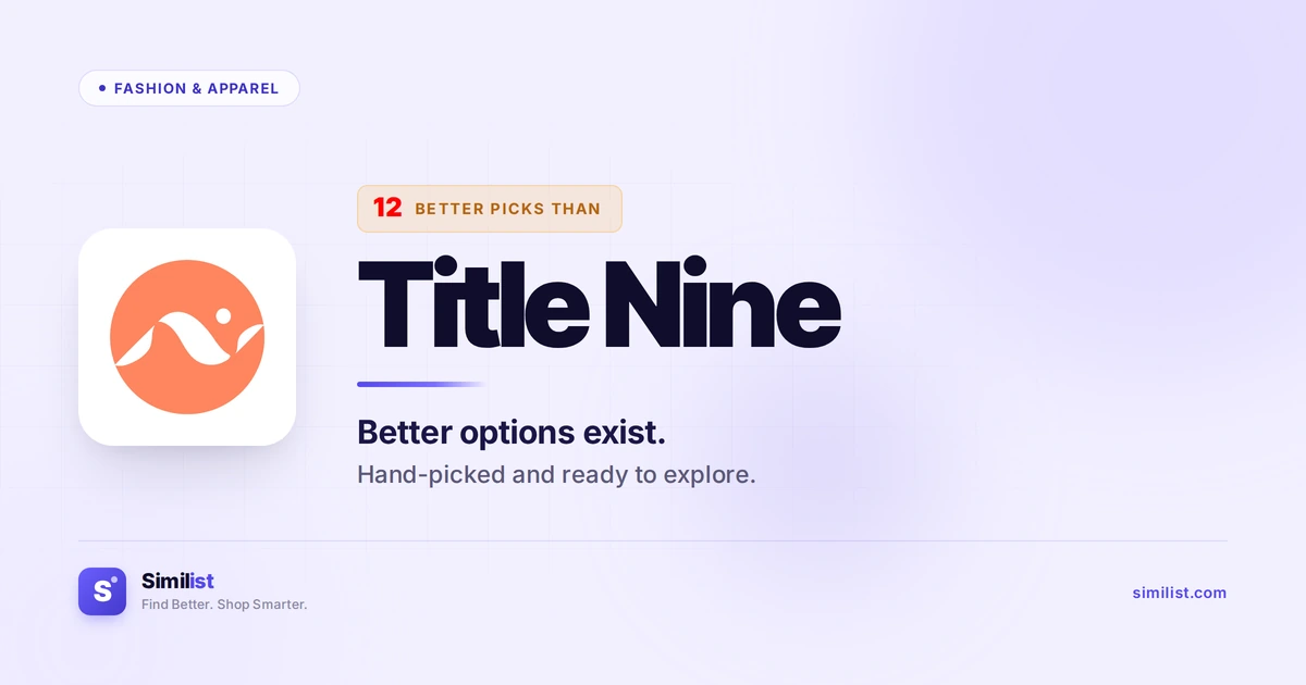 Best alternatives to Title Nine — Fashion & Apparel | Similist