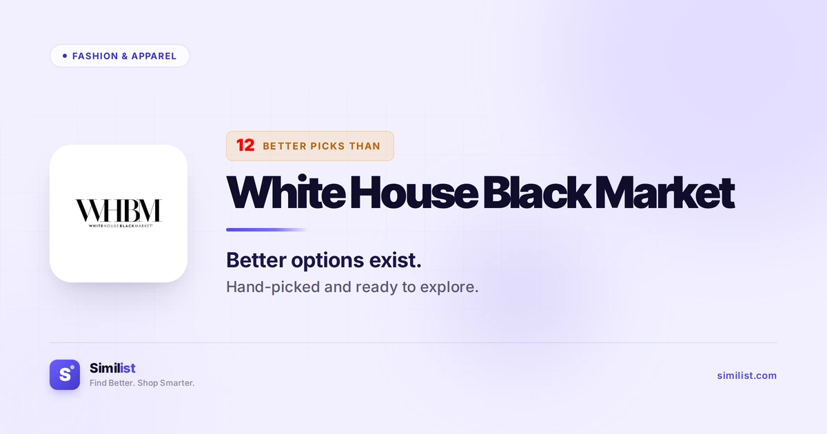 Best alternatives to White House Black Market — Fashion & Apparel | Similist
