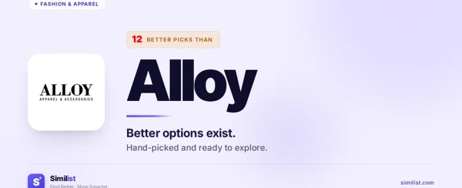 Best alternatives to Alloy — Fashion & Apparel | Similist