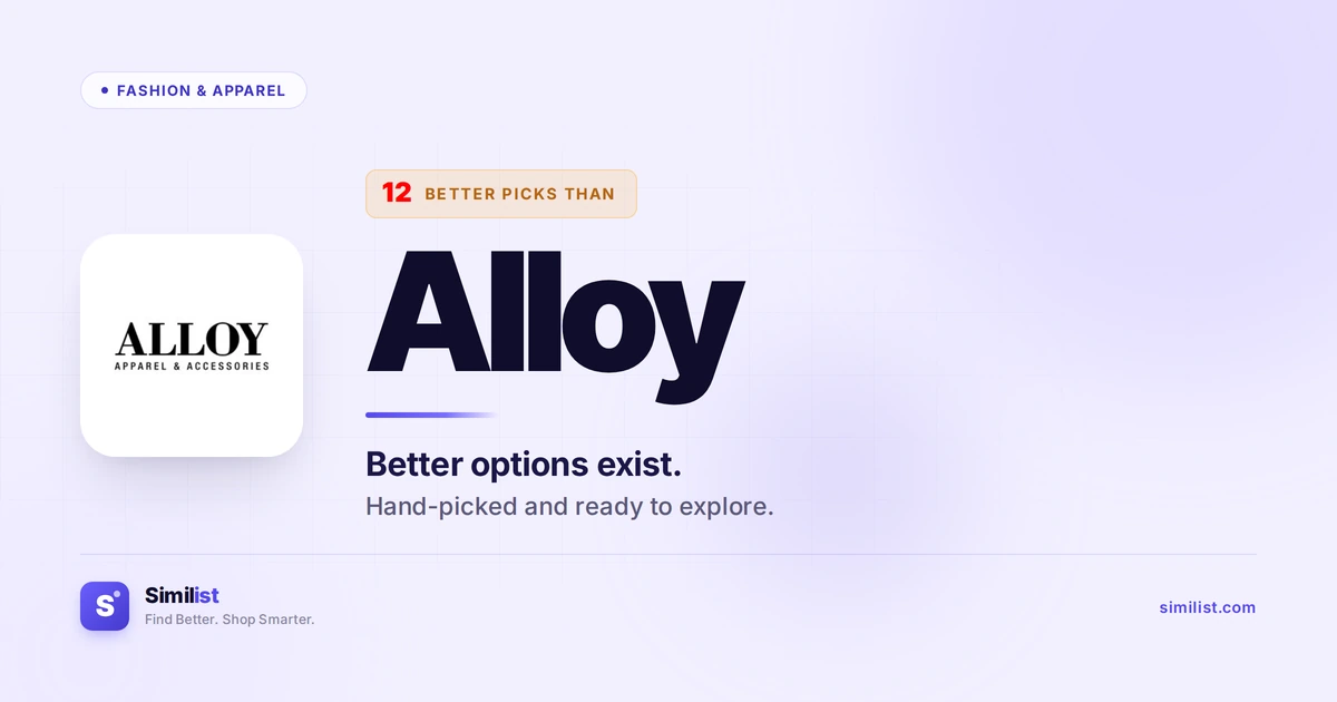 Best alternatives to Alloy — Fashion & Apparel | Similist