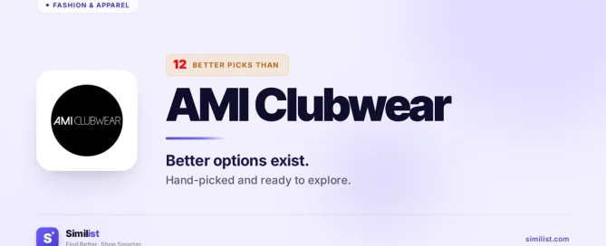 Best alternatives to AMI Clubwear — Fashion & Apparel | Similist
