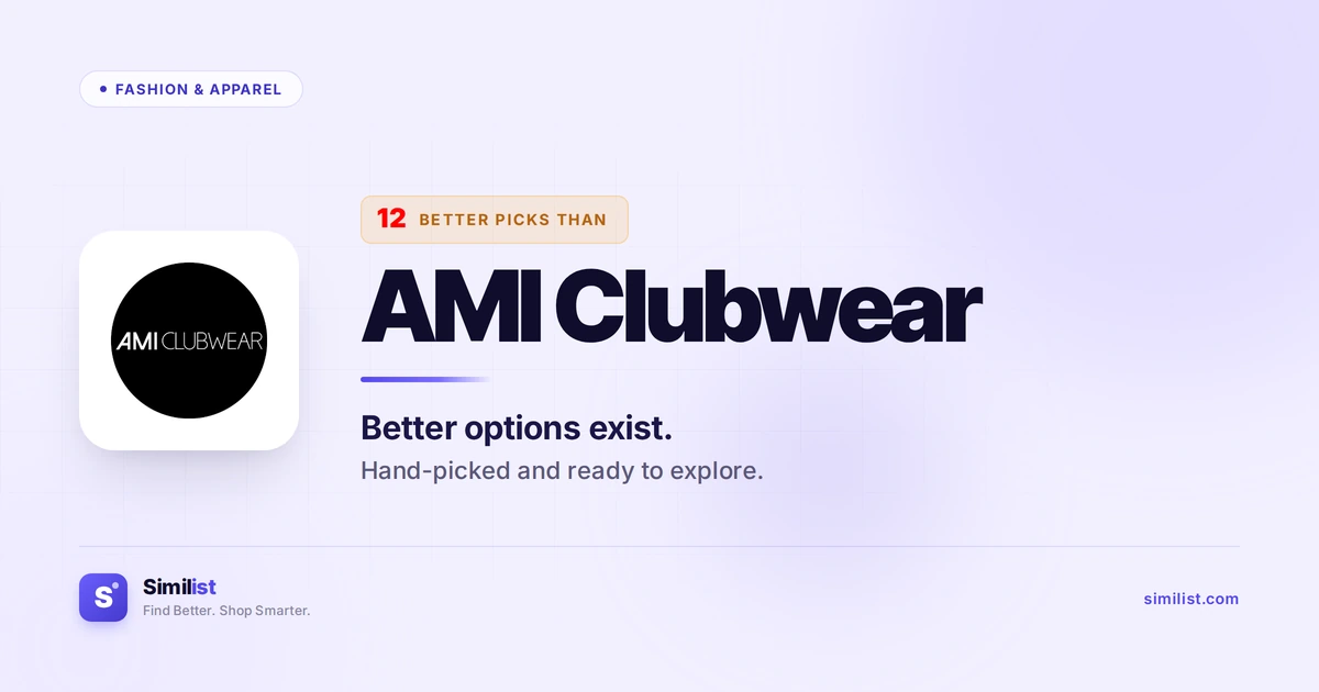 Best alternatives to AMI Clubwear — Fashion & Apparel | Similist