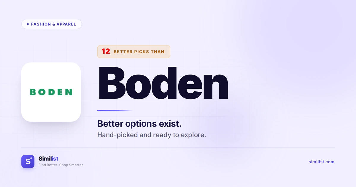 Best alternatives to Boden — Fashion & Apparel | Similist