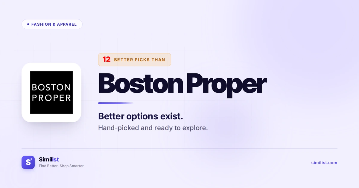 Best alternatives to Boston Proper — Fashion & Apparel | Similist