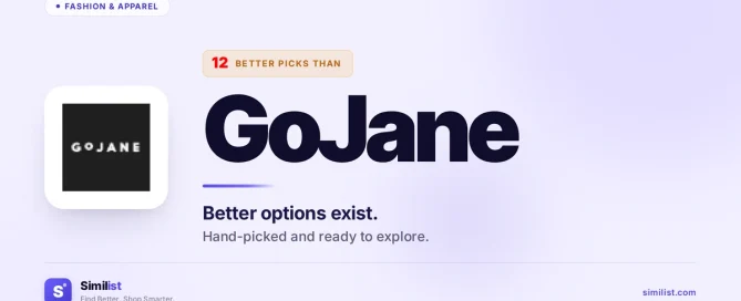 Best alternatives to GoJane — Fashion & Apparel | Similist