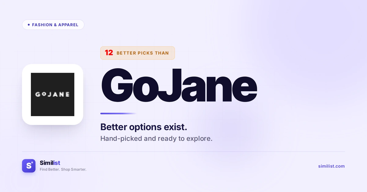 Best alternatives to GoJane — Fashion & Apparel | Similist