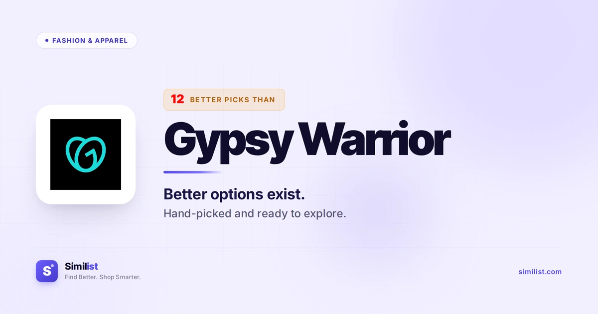 Best alternatives to Gypsy Warrior — Fashion & Apparel | Similist