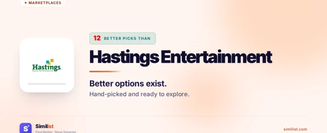 Best alternatives to Hastings Entertainment — Marketplaces | Similist