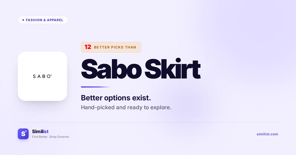 Best alternatives to Sabo Skirt — Fashion & Apparel | Similist