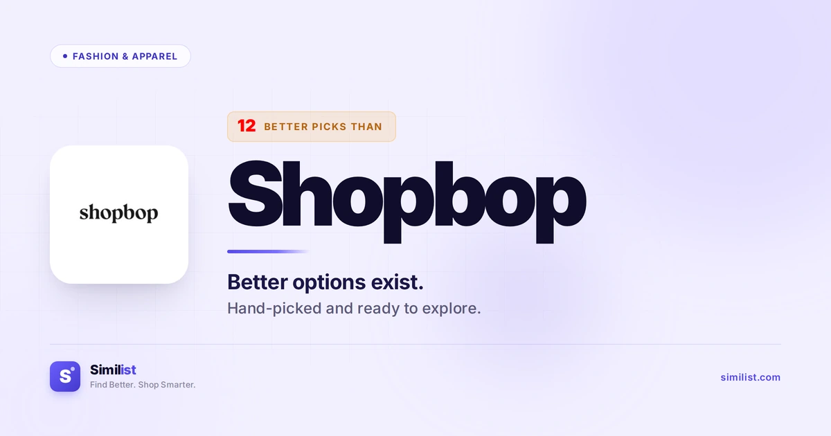 Best alternatives to Shopbop — Fashion & Apparel | Similist