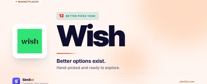 Best alternatives to Wish — Marketplaces | Similist