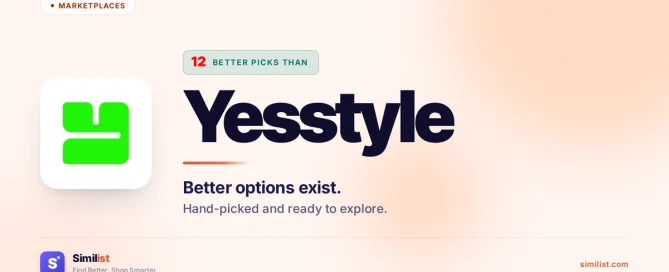 Best alternatives to Yesstyle — Marketplaces | Similist