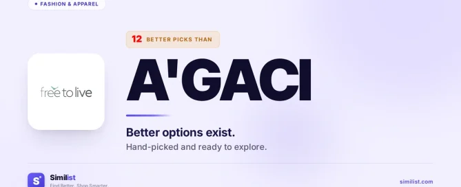 Best alternatives to A'GACI — Fashion & Apparel | Similist