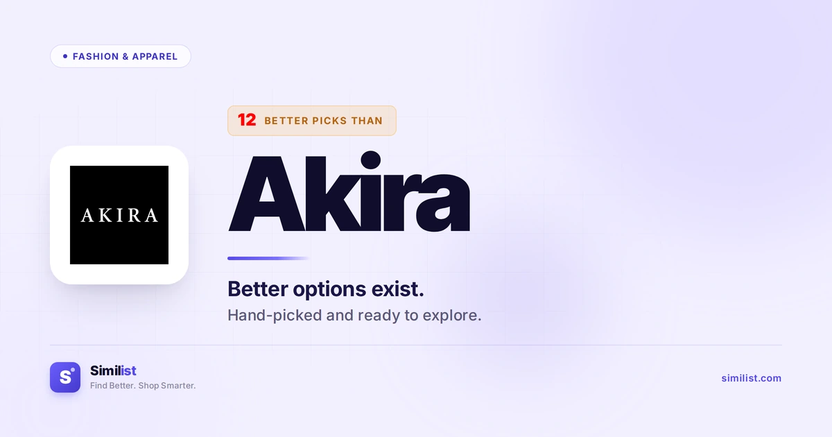 Best alternatives to Akira — Fashion & Apparel | Similist