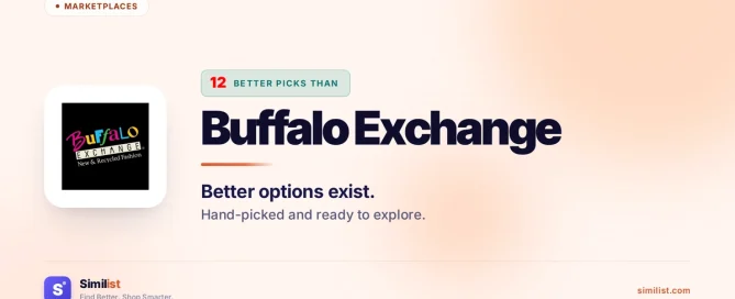 Best alternatives to Buffalo Exchange — Marketplaces | Similist