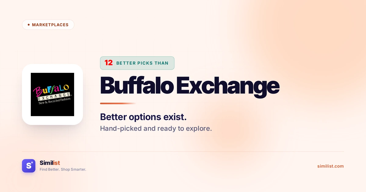 Best alternatives to Buffalo Exchange — Marketplaces | Similist
