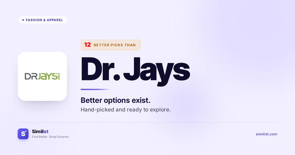 Best alternatives to Dr. Jays — Fashion & Apparel | Similist