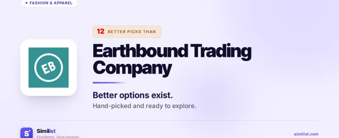Best alternatives to Earthbound Trading Company — Fashion & Apparel | Similist