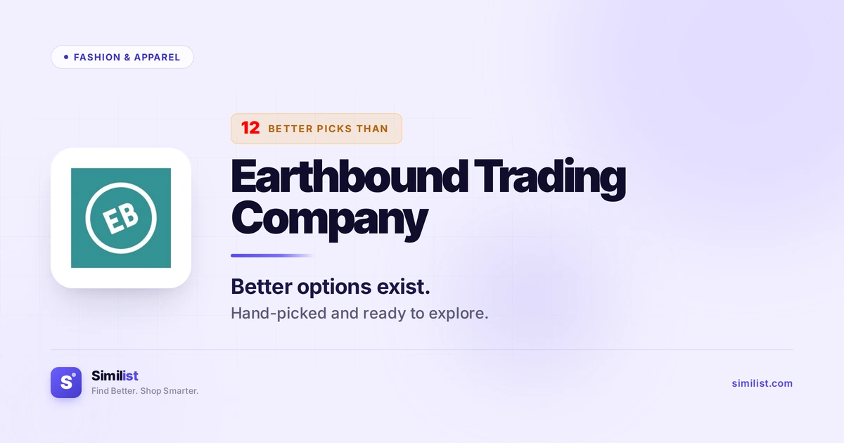 Best alternatives to Earthbound Trading Company — Fashion & Apparel | Similist