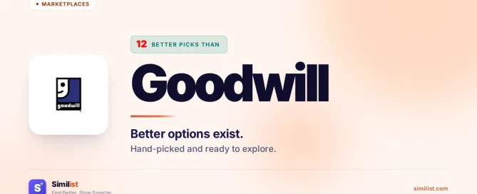 Best alternatives to Goodwill — Marketplaces | Similist