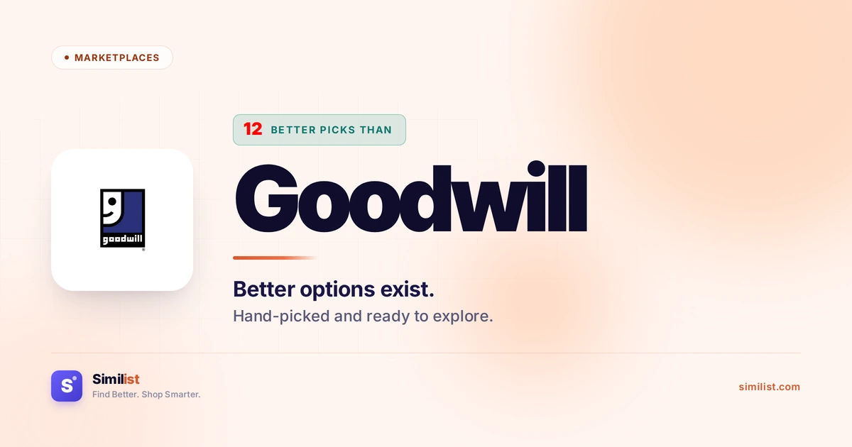 Best alternatives to Goodwill — Marketplaces | Similist