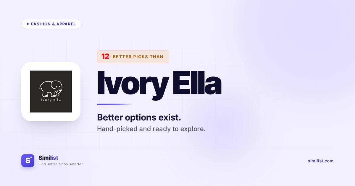 Best alternatives to Ivory Ella — Fashion & Apparel | Similist