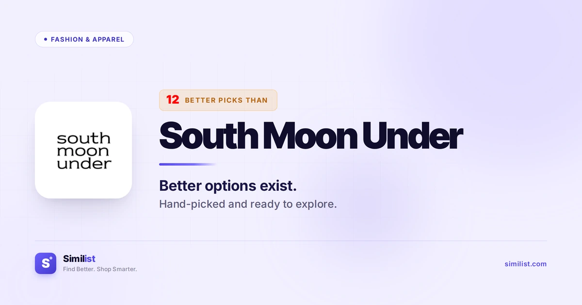 Best alternatives to South Moon Under — Fashion & Apparel | Similist