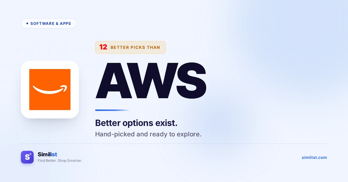 Best alternatives to AWS — Software & Apps | Similist