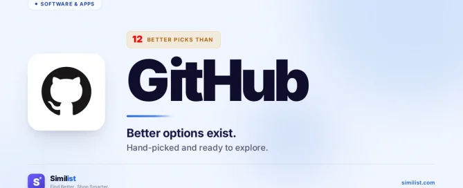 Best alternatives to GitHub — Software & Apps | Similist