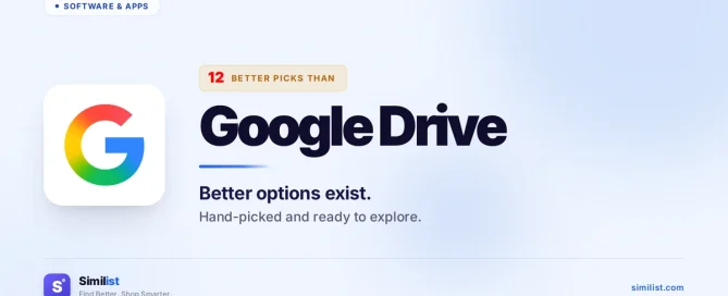 Best alternatives to Google Drive — Software & Apps | Similist
